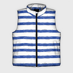 Мужской жилет Рыбы в полоску, цвет: 3D-светло-серый