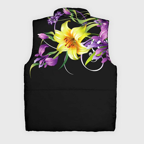 Мужской жилет Лилии / 3D-Светло-серый – фото 2