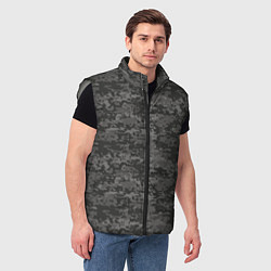 Мужской жилет Камуфляж AOR-2 серый пиксель, цвет: 3D-светло-серый — фото 2