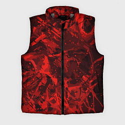 Мужской жилет Красные кляксы