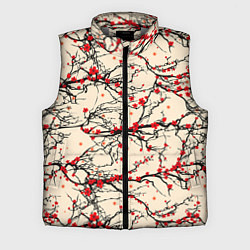 Мужской жилет Sakura flowers