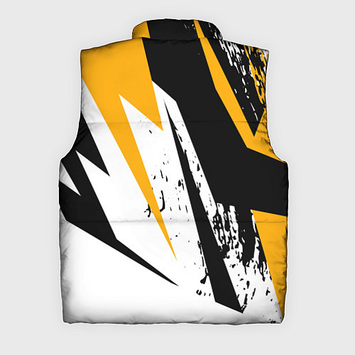 Мужской жилет Гоночная абстракция / 3D-Черный – фото 2