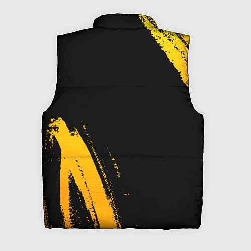 Мужской жилет Bayern - gold gradient: надпись, символ / 3D-Черный – фото 2