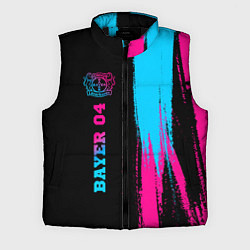 Мужской жилет Bayer 04 - neon gradient: по-вертикали, цвет: 3D-черный