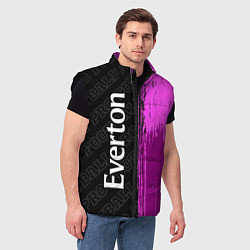 Мужской жилет Everton pro football: по-вертикали, цвет: 3D-черный — фото 2
