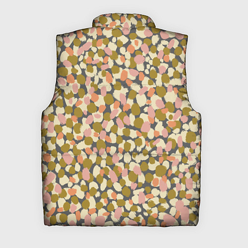 Мужской жилет Оливье салат, абстрактный паттерн / 3D-Красный – фото 2