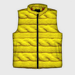 Мужской жилет Жёлтый свитер - Осень-Зима 2028, цвет: 3D-красный