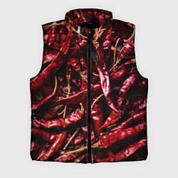 Мужской жилет Перчики чили, цвет: 3D-красный
