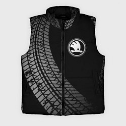 Мужской жилет Skoda tire tracks