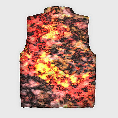 Мужской жилет Лава под водой / 3D-Светло-серый – фото 2