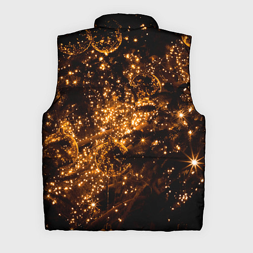 Мужской жилет Праздничная мишура / 3D-Красный – фото 2