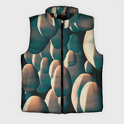 Мужской жилет Множество абстрактных летающих камней