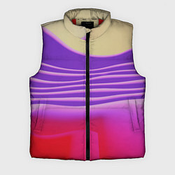 Мужской жилет Волнообразные листы разных цветов