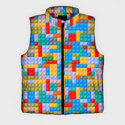Мужской жилет Детский конструктор - текстура