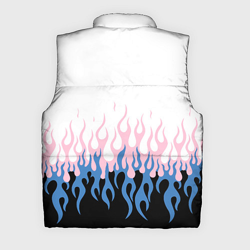 Мужской жилет Ледяное пламя / 3D-Светло-серый – фото 2