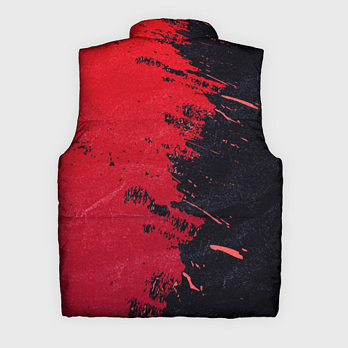 Мужской жилет Черное и красное / 3D-Черный – фото 2