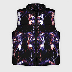 Мужской жилет Абстракция-Неон, цвет: 3D-черный