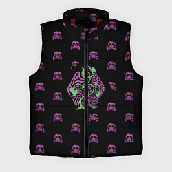 Мужской жилет Ядовитое растение с черепочками
