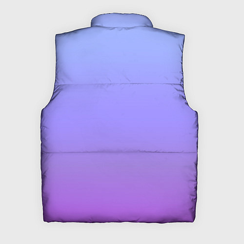 Мужской жилет Фиолетовый градиент / 3D-Красный – фото 2