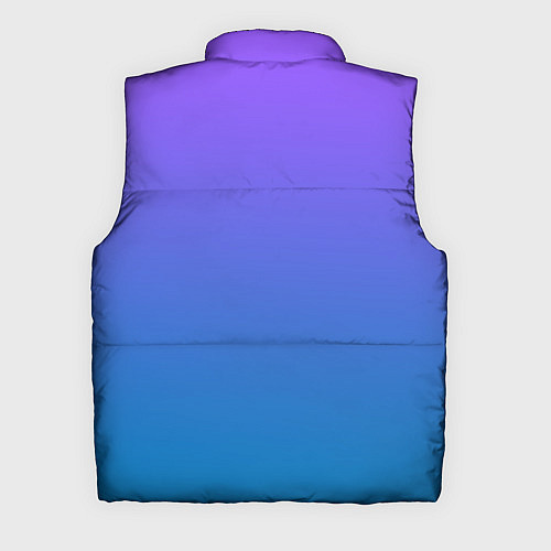 Мужской жилет Фиолетовый рассвет / 3D-Черный – фото 2