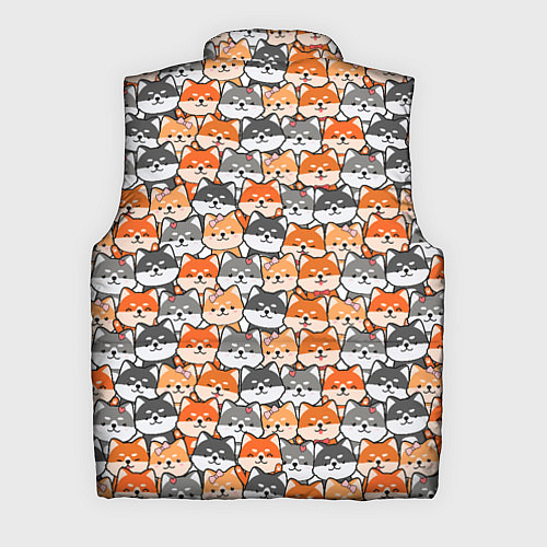 Мужской жилет Dog pattern / 3D-Светло-серый – фото 2