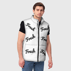 Мужской жилет Fresh, цвет: 3D-черный — фото 2