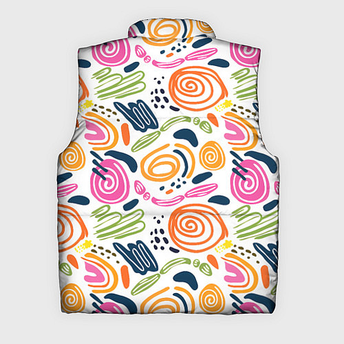 Мужской жилет Геометрический паттерн / 3D-Красный – фото 2