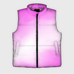 Мужской жилет Градиент розовый, цвет: 3D-светло-серый