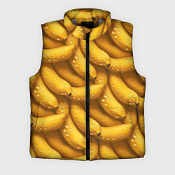 Мужской жилет Сочная текстура из бананов