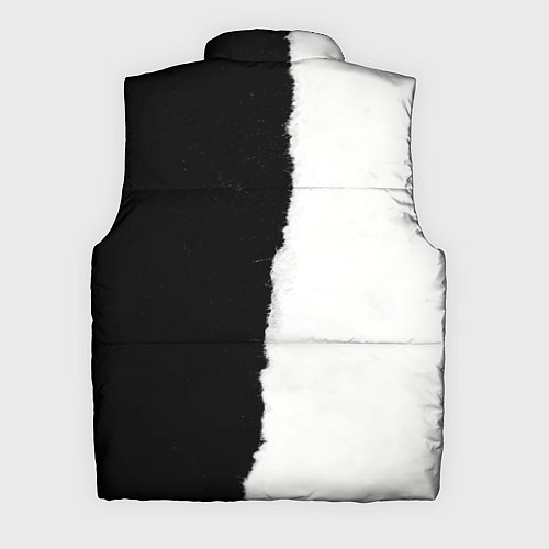 Мужской жилет Вертикально оторванный лист бумаги / 3D-Красный – фото 2