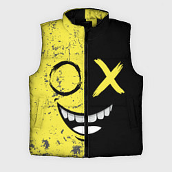 Мужской жилет Смайлик с улыбкой, цвет: 3D-черный