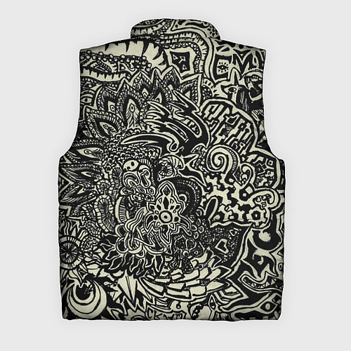 Мужской жилет Татуировочный орнамент / 3D-Красный – фото 2