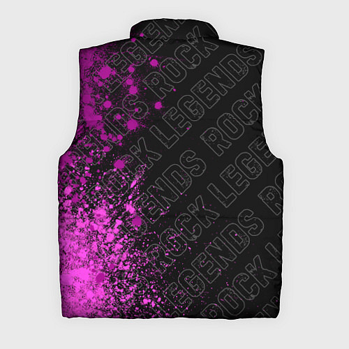 Мужской жилет Twenty One Pilots rock legends: по-вертикали / 3D-Черный – фото 2