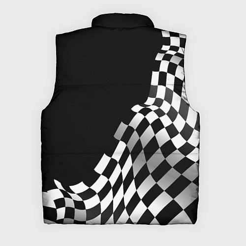 Мужской жилет Citroen racing flag / 3D-Черный – фото 2