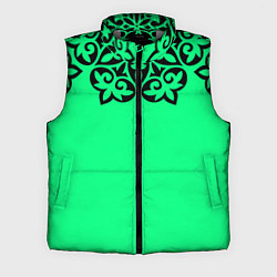Мужской жилет Мандала на неоновом кислотном цвете, цвет: 3D-светло-серый