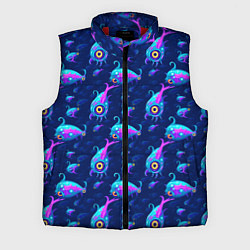 Мужской жилет Subnautica паттерн с рыбами, цвет: 3D-красный