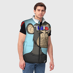 Мужской жилет NFT, цвет: 3D-красный — фото 2