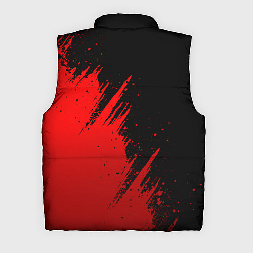 Мужской жилет Mitsubishi red - red sport / 3D-Черный – фото 2