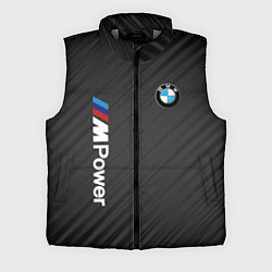 Мужской жилет BMW power m, цвет: 3D-светло-серый