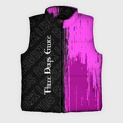 Мужской жилет Three Days Grace rock legends: по-вертикали