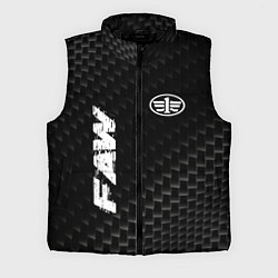 Мужской жилет FAW карбоновый фон