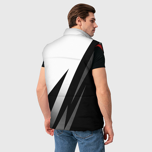 Мужской жилет The witcher - знаки / 3D-Красный – фото 4