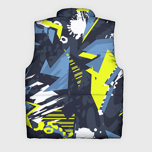 Мужской жилет Subaru sign / 3D-Черный – фото 2