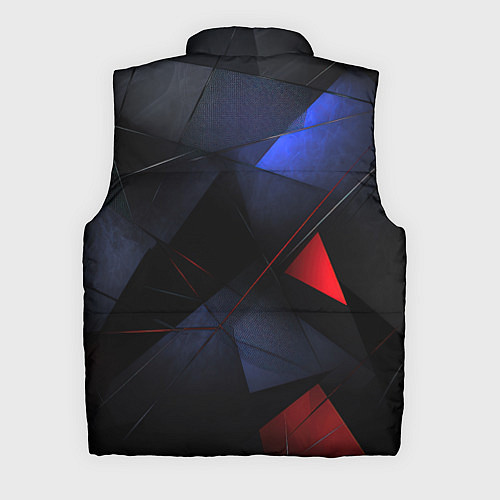 Мужской жилет Black green blue red / 3D-Светло-серый – фото 2