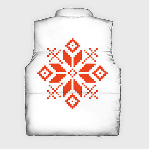 Мужской жилет Удмуртский узор / 3D-Черный – фото 2