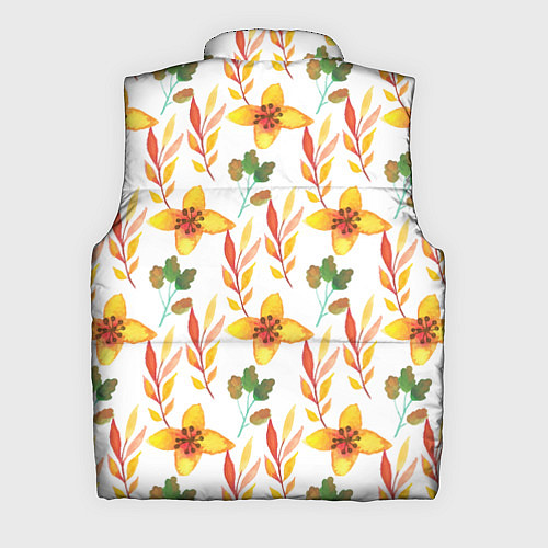 Мужской жилет Поляна цветов / 3D-Светло-серый – фото 2