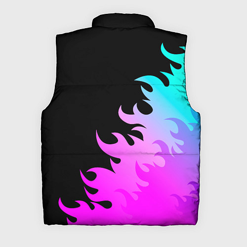 Мужской жилет Coldplay неоновый огонь / 3D-Черный – фото 2