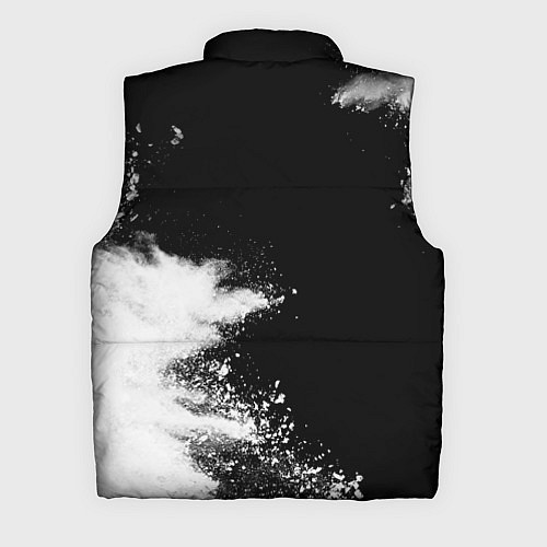 Мужской жилет Aerosmith и рок символ на темном фоне / 3D-Черный – фото 2