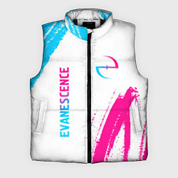 Мужской жилет Evanescence neon gradient style: надпись, символ, цвет: 3D-черный