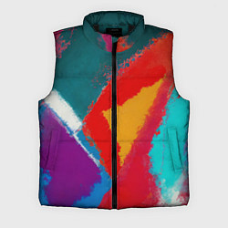 Мужской жилет Стеклянное мозаичное